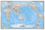 Svět - nástěnná politická mapa Classic Pacific 112 x 76 cm (1)