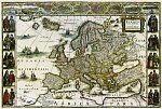 Evropa historická - nástěnná mapa (1)