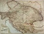 Rakousko - Uhersko (nástěnná mapa)