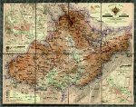 Morava a Slezsko - nástěnná mapa