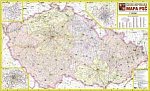 Česká republika PSČ (2008) - nástěnná mapa (1)