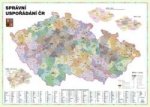 Správní uspořádání ČR v měřítku 1: 400 000 nástěnná mapa Žaket