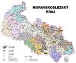 Správní uspořádání - Moravskoslezský kraj v měřítku 1: 120 000 nástěnná mapa Žaket