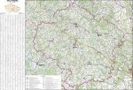 Kraj Vysočina - nástěnná mapa