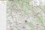 Královéhradecký kraj - nástěnná mapa