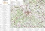 Středočeský kraj - nástěnná mapa