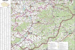 Zlínský kraj - nástěnná mapa (1)