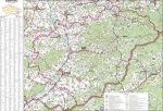Zlínský kraj - nástěnná mapa