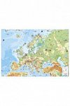 AKN Dětská mapa Evropy lamin. s lištou v tubusu (F & B)