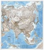 Asie - nástěnná mapa