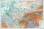 Střední Asie - nástěnná mapa