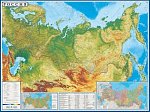 Nástěnné mapy Ruska