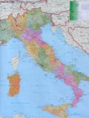Itálie Spediční  - nástěnná mapa