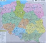 Spediční Polsko - nástěnná mapa